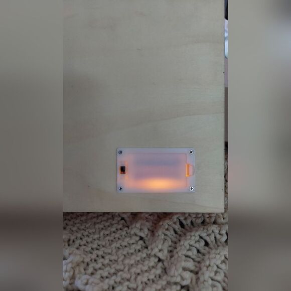 NWOT Christmas Lazer Cut House in Woods Christmas Scene Light Up Decor - Picture 5 of 9